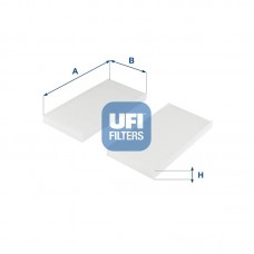 53.259.00 UFI Фільтр повітря у внутрішньому просторі