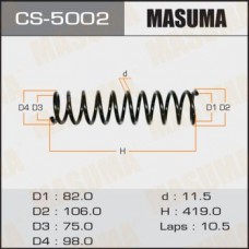 CS-5002 MASUMA Пружина ходової частини