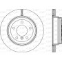BDR2278.20 OPEN PARTS Гальмівний диск