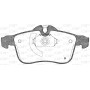 BPA1036.02 OPEN PARTS Комплект гальмівних колодок дисковий гальм
