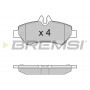BP3293TR BREMSI Комплект гальмівних колодок дисковий гальм