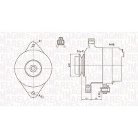 063731806010 MAGNETI MARELLI Генератор