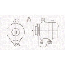 063731806010 MAGNETI MARELLI Генератор