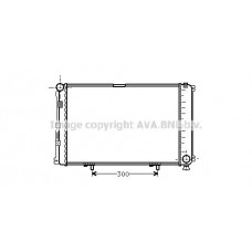 MS2078 AVA QUALITY COOLING Радіатор охолодження двигуна