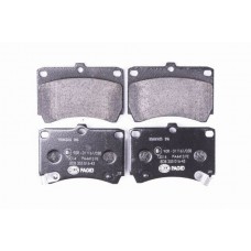 8DB 355 016-431 HELLA PAGID Комплект гальмівних колодок дисковий гальм