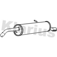 221048 KLARIUS Глушник вихлопних газів кінцевий
