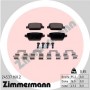 24537.160.2 ZIMMERMANN Комплект гальмівних колодок дисковий гальм