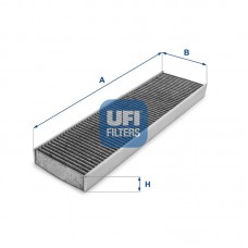 54.175.00 UFI Фільтр повітря у внутрішньому просторі