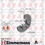 600.1599.52 ZIMMERMANN Гальмівний диск
