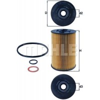 OX 150D1 KNECHT Масляний фільтр