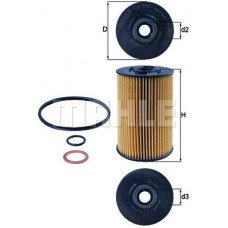 OX 150D1 KNECHT Масляний фільтр