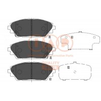 704-11029 IAP QUALITY PARTS Комплект гальмівних колодок дисковий гальм
