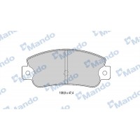 MBF015072 MANDO КомплеК т гальмівних колодок, дискове гальмо