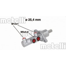 05-0543 METELLI Головний гальмівний циліндр
