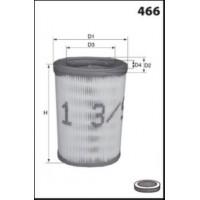 EL9430 MECAFILTER Повітряний фільтр