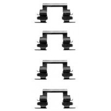 8DZ 355 203-721 HELLA Комплектуючі колодки дискового гальма