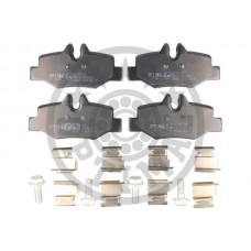 BP-12244 OPTIMAL Комплект гальмівних колодок дисковий гальм