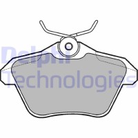 LP1018 DELPHI Комплект гальмівних колодок дисковий гальм