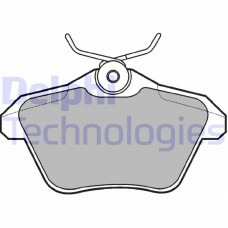 LP1018 DELPHI Комплект гальмівних колодок дисковий гальм