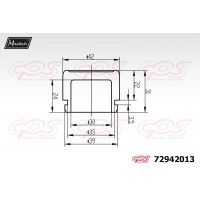 72942013 MAXTECH Поршень корпус скоби гальма