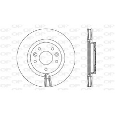 BDA2727.20 OPEN PARTS Гальмівний диск