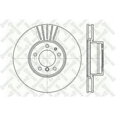 6020-1532V-SX STELLOX Гальмівний диск