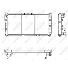 WG1721760 WILMINK GROUP Радіатор охолодження двигуна