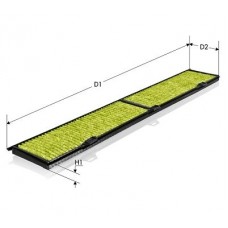 CKA8430 TECNECO FILTERS Фільтр повітря у внутрішньому просторі