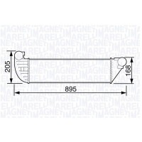 351319203580 MAGNETI MARELLI Интеркулер