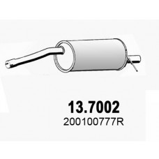 13.7002 ASSO Глушник вихлопних газів кінцевий