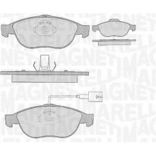 363916060108 MAGNETI MARELLI Комплект гальмівних колодок дисковий гальм