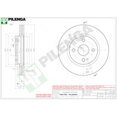 V535 PILENGA Гальмівний диск
