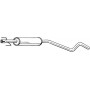284-739 BOSAL Середній глушник вихлопних газів