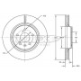 TX 72-81 TOMEX Brakes Гальмівний диск