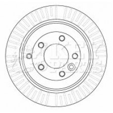 KBD4532 KEY PARTS Гальмівний диск