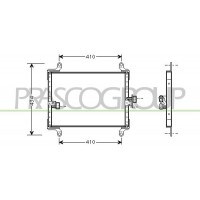 CI950C003 PRASCO Конденсатор кондиціонера
