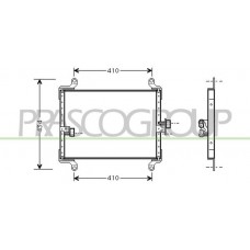 CI950C003 PRASCO Конденсатор кондиціонера