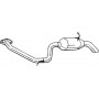228-159 BOSAL Глушник вихлопних газів кінцевий