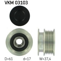 VKM 03103 SKF Механізм вільного ходу генератора