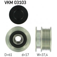 VKM 03103 SKF Механізм вільного ходу генератора