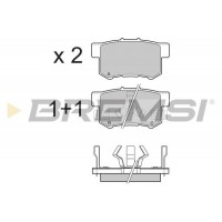 BP3374 BREMSI Комплект гальмівних колодок дисковий гальм