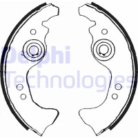 LS1453 DELPHI Комплект гальмівних колодок