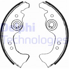 LS1453 DELPHI Комплект гальмівних колодок