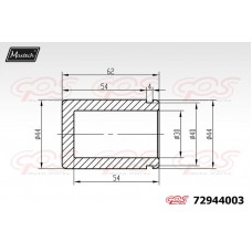 72944003 MAXTECH Поршень корпус скоби гальма