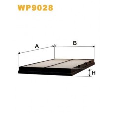 WP9028 WIX FILTERS Фільтр повітря у внутрішньому просторі
