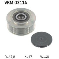 VKM 03114 SKF Механізм вільного ходу генератора