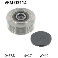 VKM 03114 SKF Механізм вільного ходу генератора