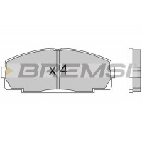 BP2438 BREMSI КомплеК т гальмівних колодок, дискове гальмо