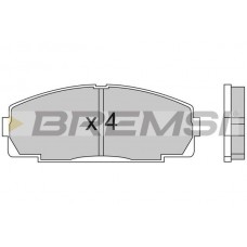 BP2438 BREMSI КомплеК т гальмівних колодок, дискове гальмо