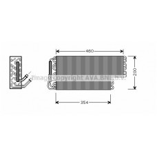 MSV384 AVA QUALITY COOLING Випарник кондиціонера